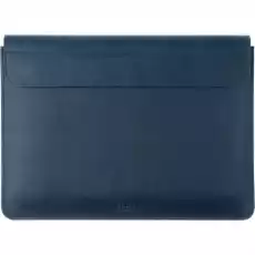 Skórzane etui Fixed Oxford do MacBook Pro 16 20232019 granatowe Komputery Akcesoria do laptopów