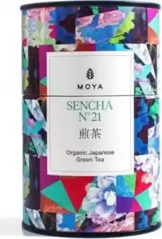 HERBATA ZIELONA SENCHA BIO 60 g MOYA MATCHA Artykuły Spożywcze Herbata