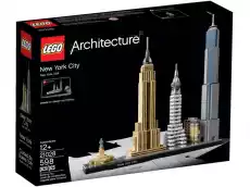 LEGO Architecture 21028 Nowy Jork Dla dziecka Zabawki Klocki