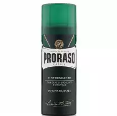 PRORASO mini pianka do golenia linia zielona 50ml Zdrowie i uroda Kosmetyki i akcesoria Kosmetyki dla mężczyzn Męskie kosmetyki i akcesoria do golenia