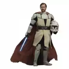 Figurka Star Wars The Clone Wars 16 ObiWan Kenobi Dom i ogród Wyposażenie wnętrz Dekoracja Figurki dekoracyjne Figurki kolekcjonerskie