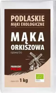 Mąka orkiszowa razowa 1kg EKO Bio Life Artykuły Spożywcze Zdrowa żywność