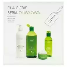 Ziaja Oliwkowa zestaw promocyjny płyn micelarny 200ml mydło pod prysznic 500ml mleczko do ciała 400ml krem 50ml Zdrowie i uroda Kosmetyki i akcesoria Pielęgnacja twarzy Kremy do twarzy