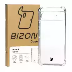 Etui Bizon Case Salpa do Google Pixel 8 przezroczyste Telefony i akcesoria Akcesoria telefoniczne Pokrowce i kabury do telefonów