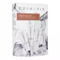 Cosmedix COMBINATION SKIN 4PIECE ESSENTIALS KIT zestaw pielęgnacyjny do skóry mieszanej 4x15ml Zdrowie i uroda Zestawy kosmetyczne