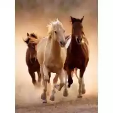 Puzzle 1000 el Running horses Clementoni Dla dziecka Zabawki Puzzle