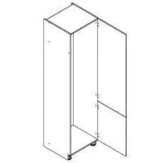Szafka do zabudowy lodówki 60 cm Royal Dom i ogród Meble Kuchnia i jadalnia Pozostałe meble kuchenne