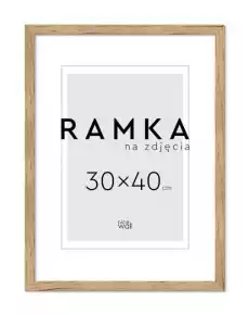 Ramka na zdjęcia 30x40 cm Brzoza Fotografia Akcesoria fotograficzne Ramki albumy i akcesoria do zdjęć