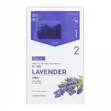 Holika Holika Teawoolin Lavender dwuskładnikowa maseczka w płachcie Zdrowie i uroda Kosmetyki i akcesoria Pielęgnacja twarzy