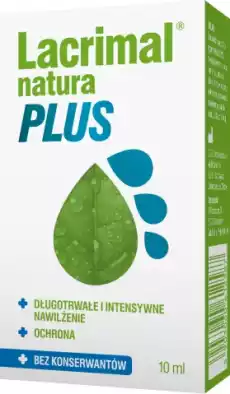 Lacrimal Natura Plus 10 ml Zdrowie i uroda