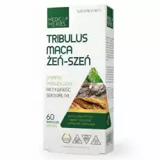 Tribulus Maca Żeń Szeń 60 Kapsułek Medica Herbs Artykuły Spożywcze