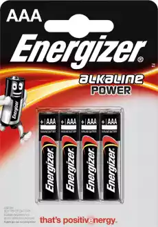 Bateria Energizer Alkaline Power AAA LR3 4szt Biuro i firma Meble biurowe