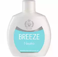 Breeze NEUTRO dezodorant perfumowany No Gas Squeeze 100ml Zdrowie i uroda Perfumy i wody Zapachy męskie Antyperspiranty i dezodoranty męskie