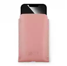 Skórzane etui na IPhone 11 Solier SA58 różowe Telefony i akcesoria Akcesoria telefoniczne Etui