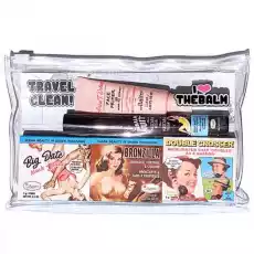 The Balm Clean Green Travel Kit zestaw baza pod makijaż 118ml róż 3g bronzer 3g rozświetlacz 3g tusz do rzęs 8ml Zdrowie i uroda Kosmetyki i akcesoria Makijaż i demakijaż Pudry i róże