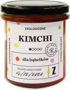 KIMCHI DLA BĄBELKÓW BIO 300 g ZAKWASOWNIA Artykuły Spożywcze Przetwory