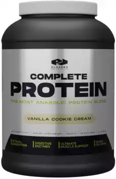 Placebo Nutrition Complete Protein Vanilla Cookie Cream 450g Sport i rekreacja Odżywki i suplementy