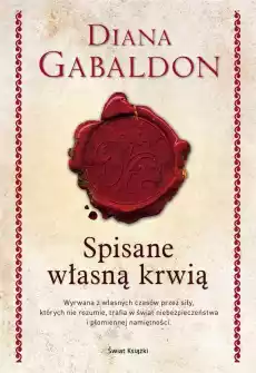 Spisane własną krwią elegancka edycja Książki Powieści i opowiadania