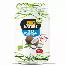 Olej Kokosowy Extra Virgin Bio 480 ml Big Nature Artykuły Spożywcze