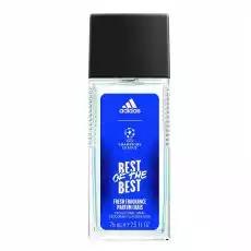 Adidas Uefa Champions League Best of the Best dezodorant w naturalnym sprayu 75ml M Zdrowie i uroda Perfumy i wody Zapachy męskie Antyperspiranty i dezodoranty męskie