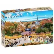 Puzzle 1000 Park GellBarcelonaHiszpania G3 Dla dziecka Zabawki Puzzle