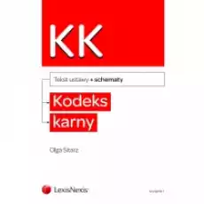 Kodeks karny ze schematami Książki Prawo akty prawne