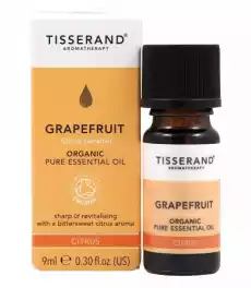 Grapefruit Organic Olejek Grejpfrutowy 9 ml Tisserand Aromatherapy Zdrowie i uroda Kosmetyki i akcesoria Kosmetyki i akcesoria do kąpieli Olejki do kąpieli Aromaterapia