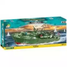 PROMO COBI 4825 Historical Collection WWII Patrol Torpedo Boat PT109 3726 klocków p1 Dla dziecka Zabawki Klocki