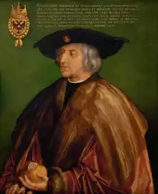 Reprodukcja Portrait of Emperor Maximilian I Albrecht Durer Dom i ogród Wyposażenie wnętrz Dekoracja Obrazy i plakaty