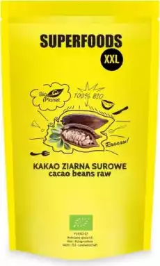 KAKAO ZIARNA SUROWE BIO 600 g BIO PLANET Artykuły Spożywcze Kakao i czekolada