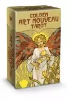 Golden Art Nouveau Tarot Mini Książki Ezoteryka senniki horoskopy