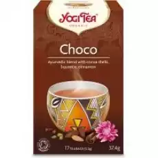 Yogi Tea Herbatka czekoladowa z kakao choco 17 x 22 g Bio Artykuły Spożywcze Herbata