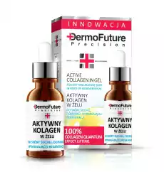 Dermofuture Active Collagen In Gel kuracja do twarzy z aktywnym kolagenem do skóry suchej i dojrzałej 20ml Zdrowie i uroda Kosmetyki i akcesoria Pielęgnacja twarzy Serum do twarzy