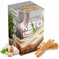 KETO Snack Paluszki Czosnkowe 75 g CambioLabs Artykuły Spożywcze