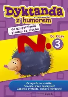 Dyktanda z humorem do klasy 3 Książki