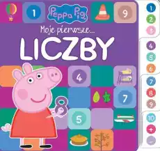 Liczby Moje pierwsze Świnka Peppa Książki Dla dzieci