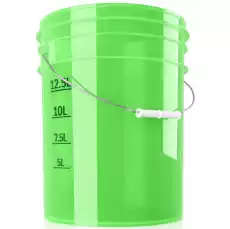 ChemicalWorkz Performance Bucket Clear Green 5 Gallon wiadro detailingowe zielone Motoryzacja Akcesoria do samochodu Pozostałe akcesoria do samochodu