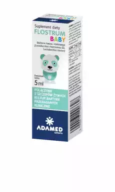 Flostrum baby krople 5 ml Zdrowie i uroda