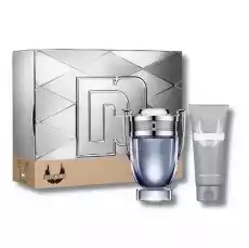 Paco Rabanne Invictus zestaw woda toaletowa spray 100ml żel pod prysznic 100ml M Zdrowie i uroda Perfumy i wody Zapachy męskie Perfumy i wody męskie