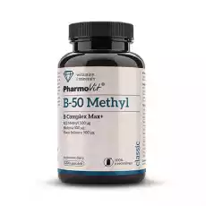 PHARMOVIT B50 METHYL BCOMPLEX MAX 120 KAPS Zdrowie i uroda Zdrowie