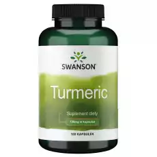 Swanson Turmeric 720mg 100kaps Zdrowie i uroda Zdrowie Witaminy minerały suplementy diety