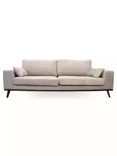 9design Collection Sofa tapicerowana Modena 3osobowa szarobeżowa Dom i ogród Meble Salon Sofy i wersalki