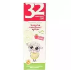 32 PEARLS JUNIOR Pasta dla dzieci malina 60 g Artykuły Spożywcze