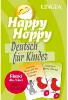 Happy Hoppy Deutsch fur Kinder Fiszki dla dzieci Cechy i relacje Książki Dla dzieci