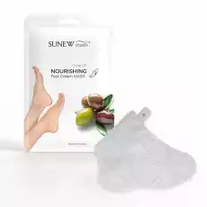 Nourishing Foot Cream Mask odmładzająca maska do stóp w formie skarpetek Oliwa z Oliwek Zdrowie i uroda Kosmetyki i akcesoria Pielęgnacja dłoni i stóp