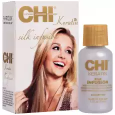 Chi Keratin Silk Infusion jedwab do włosów z keratyną 15ml Zdrowie i uroda Kosmetyki i akcesoria Pielęgnacja i stylizacja włosów Pozostałe kosmetyki do włosów