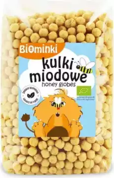 KULKI MIODOWE BIO 500 g BIOMINKI Artykuły Spożywcze Płatki śniadaniowe