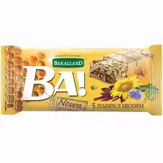 BA Baton 5 Ziaren z Miodem 40 g Bakalland Artykuły Spożywcze