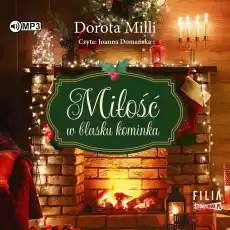 CD MP3 Miłość w blasku kominka Książki Audiobooki