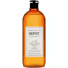 Depot NO 102 AntiDandruff przeciwłupieżowy szampon do włosów dla mężczyzn 1000ml Zdrowie i uroda Kosmetyki i akcesoria Pielęgnacja i stylizacja włosów Szampony do włosów